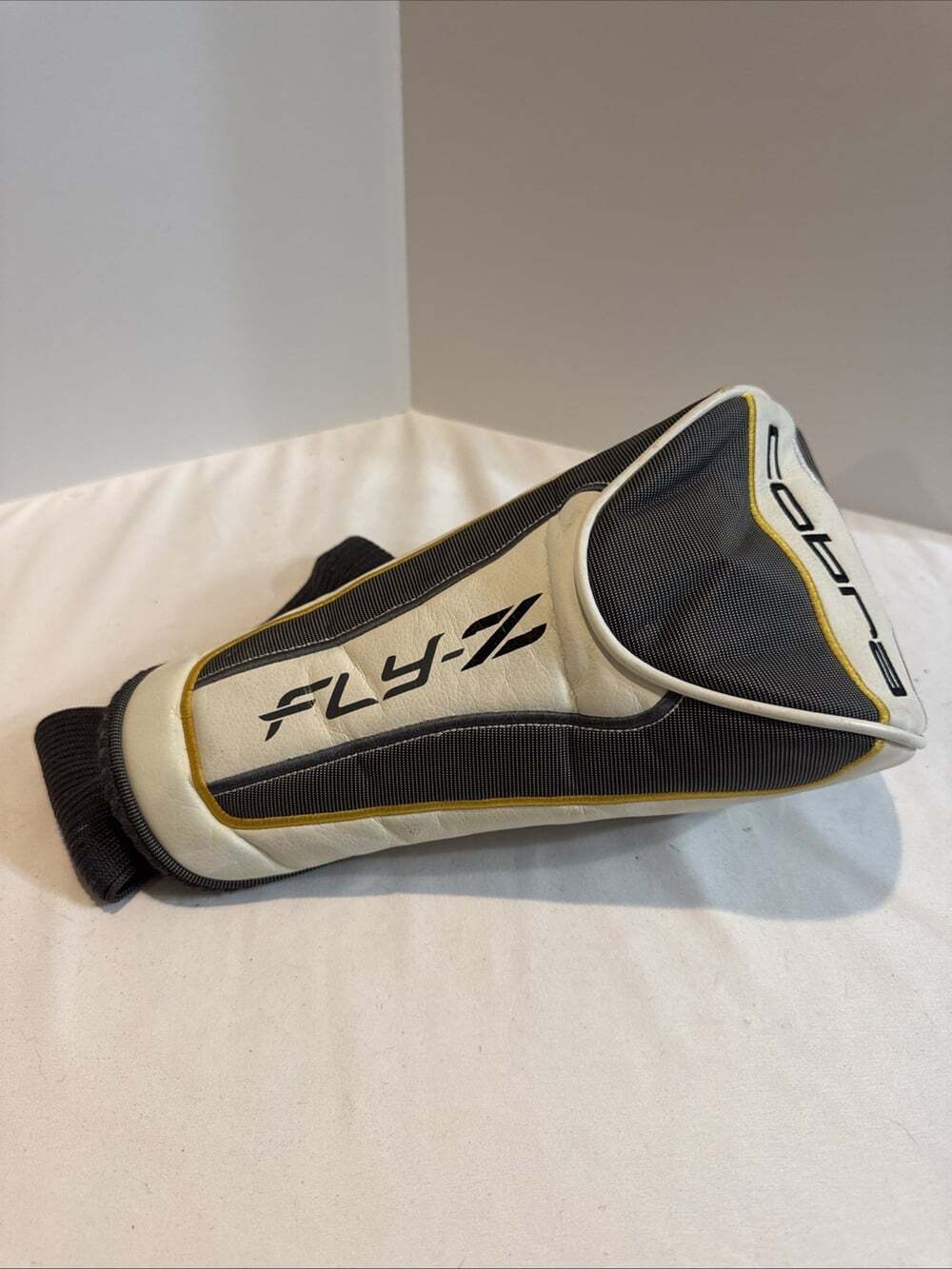 Cobra Fly-Z Driver Headcover Only Head Cover White Gray Gold